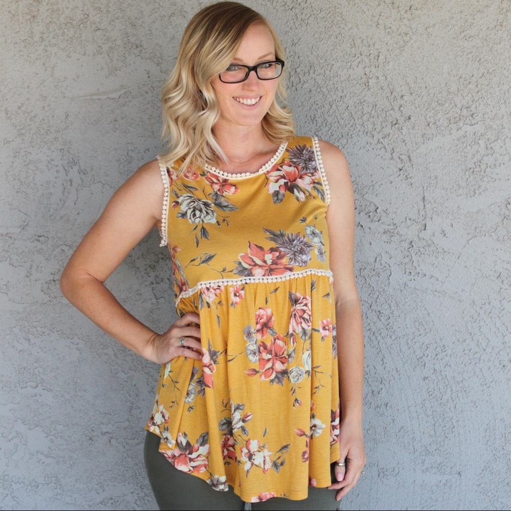 Floral Tank